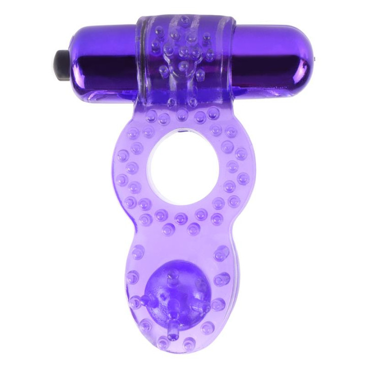 Fantasy C-Ringz Super Anillo Ball-Banger Púrpura | VibraZon