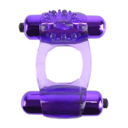 Fantasy C-Ringz Super Anillo Doble Vibración Púrpura | VibraZon