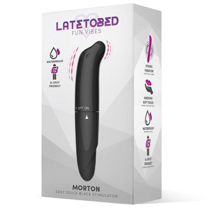 Morton Estimulador Easy Quick Negro de Latetobed | VibraZon