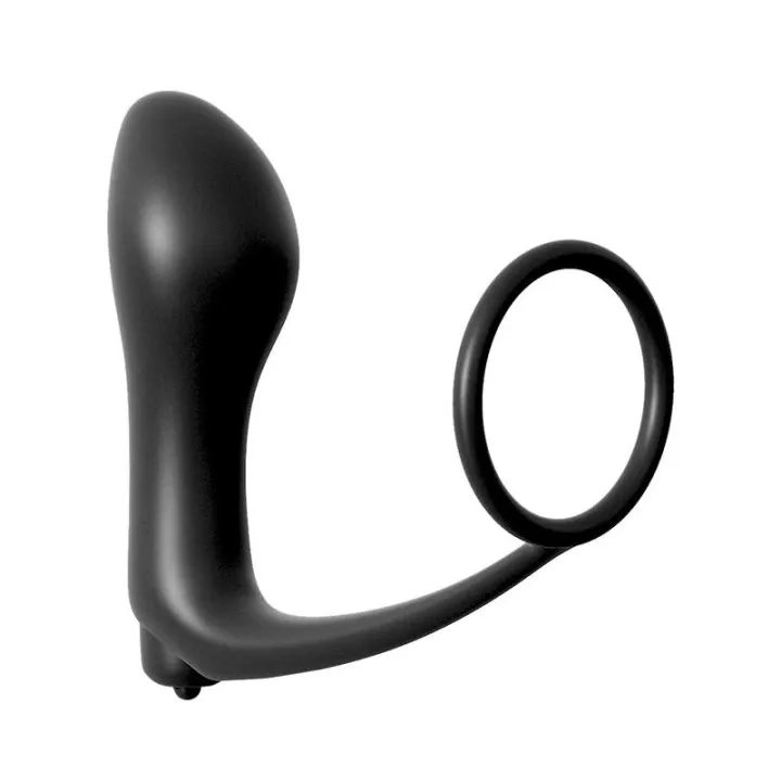 Plug Anal con Vibración Negro de Anal Fantasy Collect.
