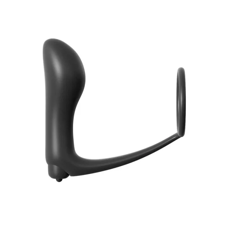Plug Anal con Vibración Negro de Anal Fantasy Collect.
