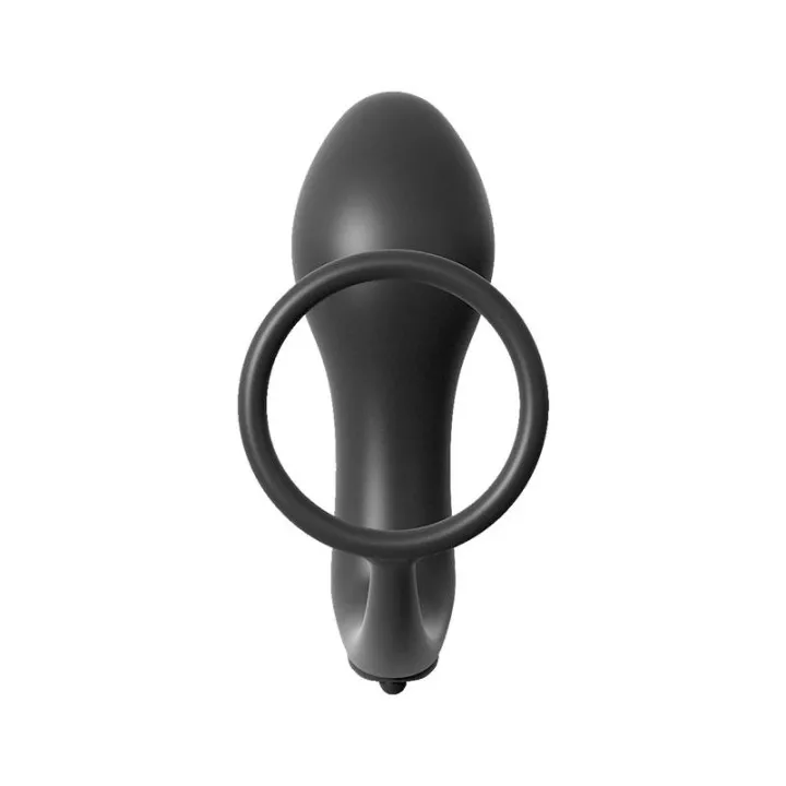 Plug Anal con Vibración Negro de Anal Fantasy Collect.