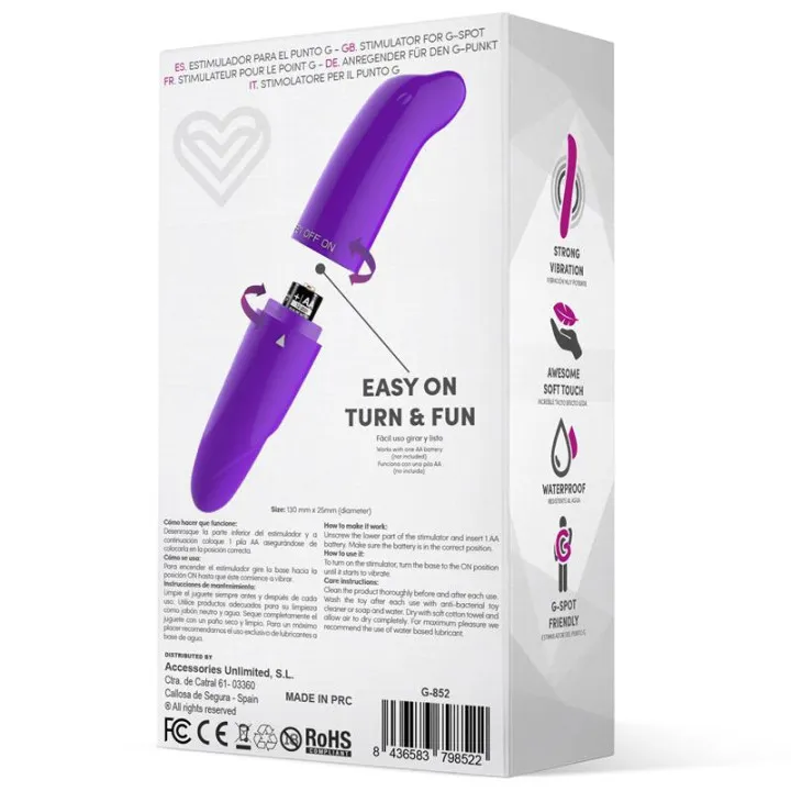 Morton Estimulador Easy Quick Púrpura de Latetobed