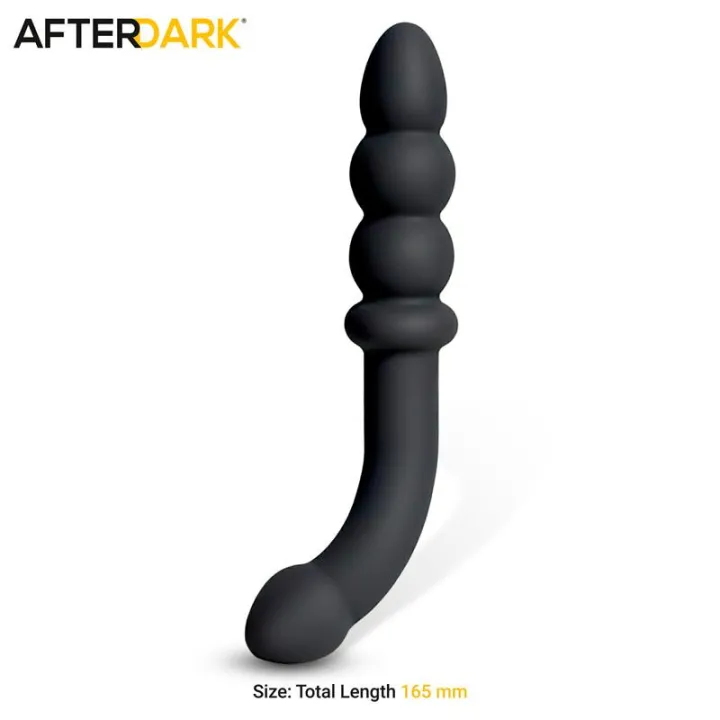 Velor Doble Masajeador Anal Silicona de Afterdark