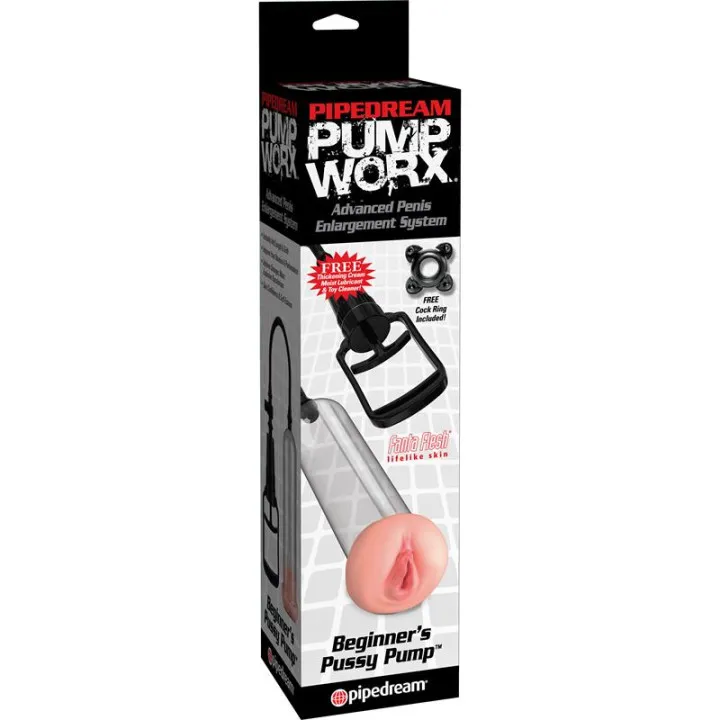 Pump Worx Succionador y Vagina para Principiantes Beginners de Pumpworx