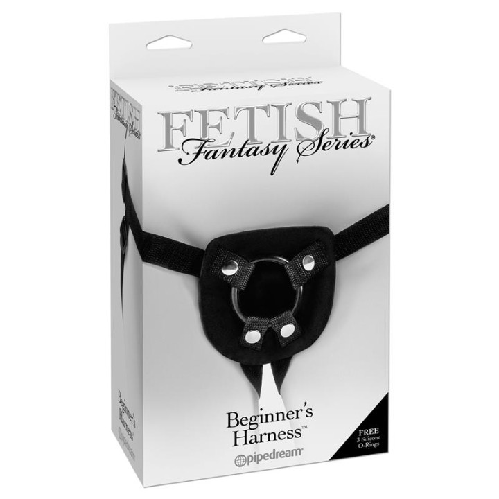 Arnés para Principiantes Negro de Fetish Fantasy Harness | VibraZon