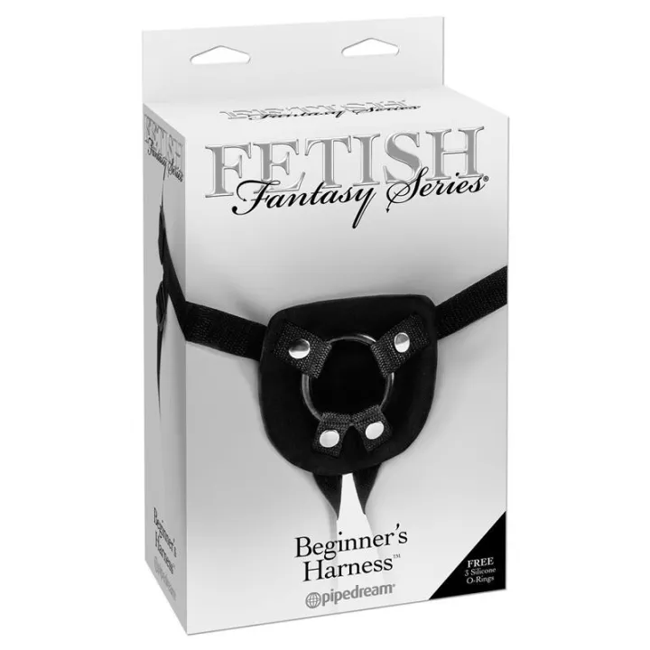 Arnés para Principiantes Negro de Fetish Fantasy Harness