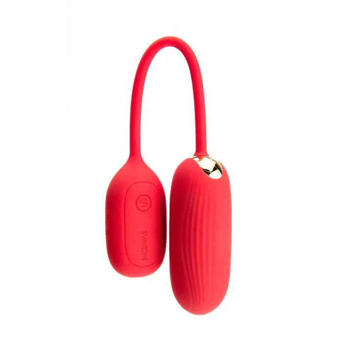 Huevo Vibrador Muse Bluetooth Rojo de Svakom