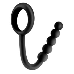 Fetish Fantasy Elite Perlas Anales con Anillo Testicular Negro | VibraZon