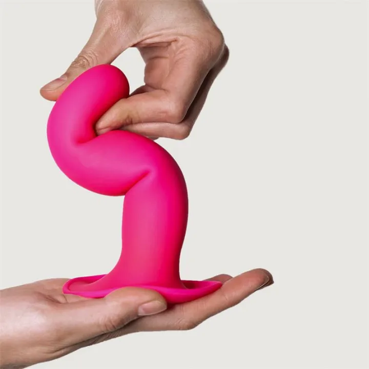 Dildo Hitsens 4 Doble Densidad Rosa de Adrien Lastic
