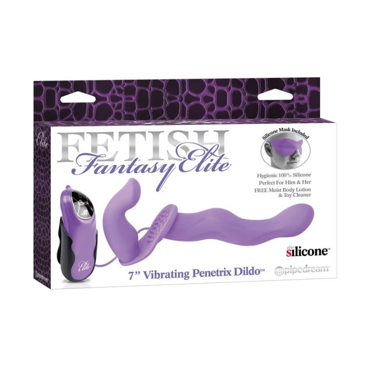 Fetish Fantasy Elite 17, 80 cm Penetrix Dildo Vibrador Púrpura | VibraZon