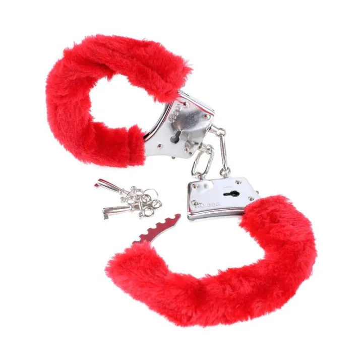 Esposas con Pelo para Principiantes Rojo de Fetish Fantasy Series