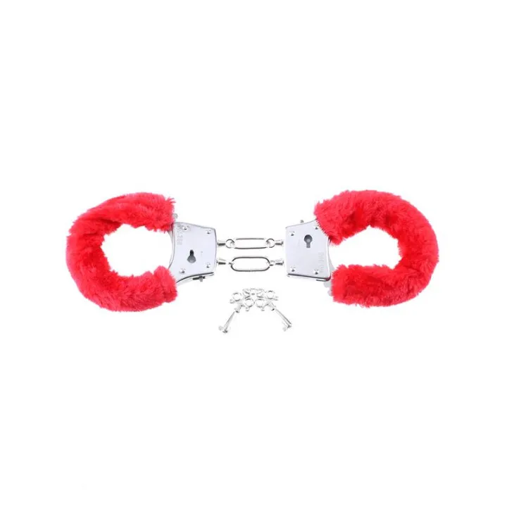 Esposas con Pelo para Principiantes Rojo de Fetish Fantasy Series