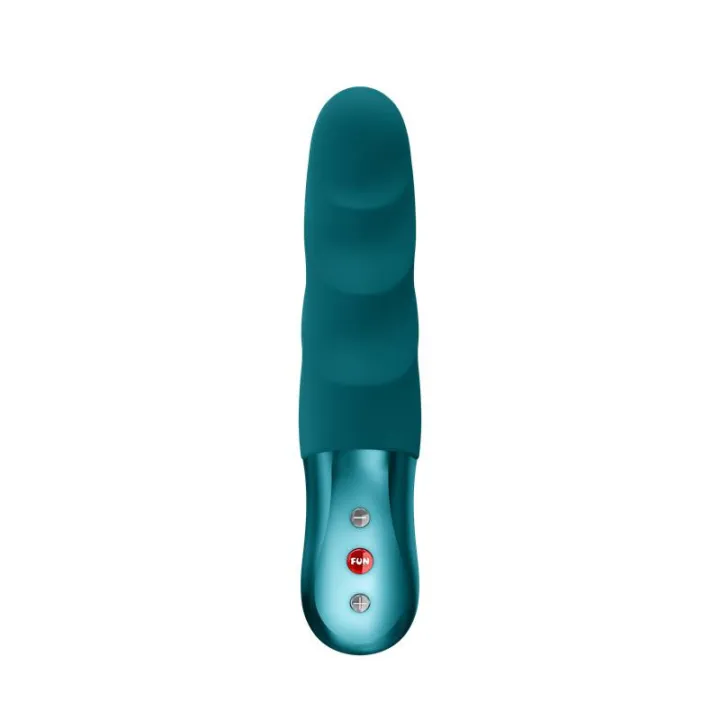 Stronic Petite Vibrdor con Thrusting y Pulsación Bottle Green de Fun Factory