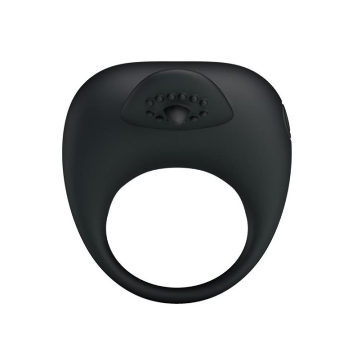 Pretty Love Anillo Vibrador Tonguo Negro de Prettylove | VibraZon