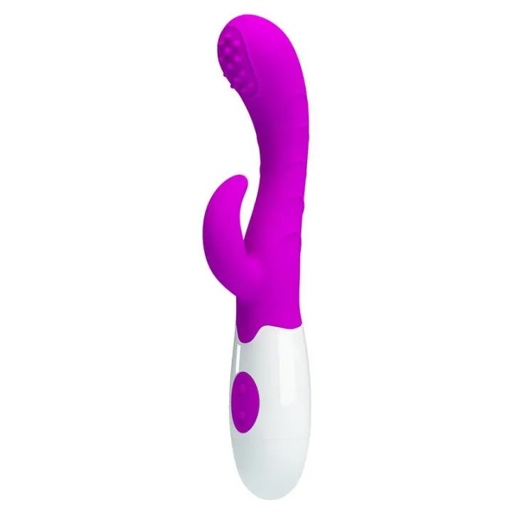 Vibrador Arthur con Movimiento Finger Púrpura de Prettylove