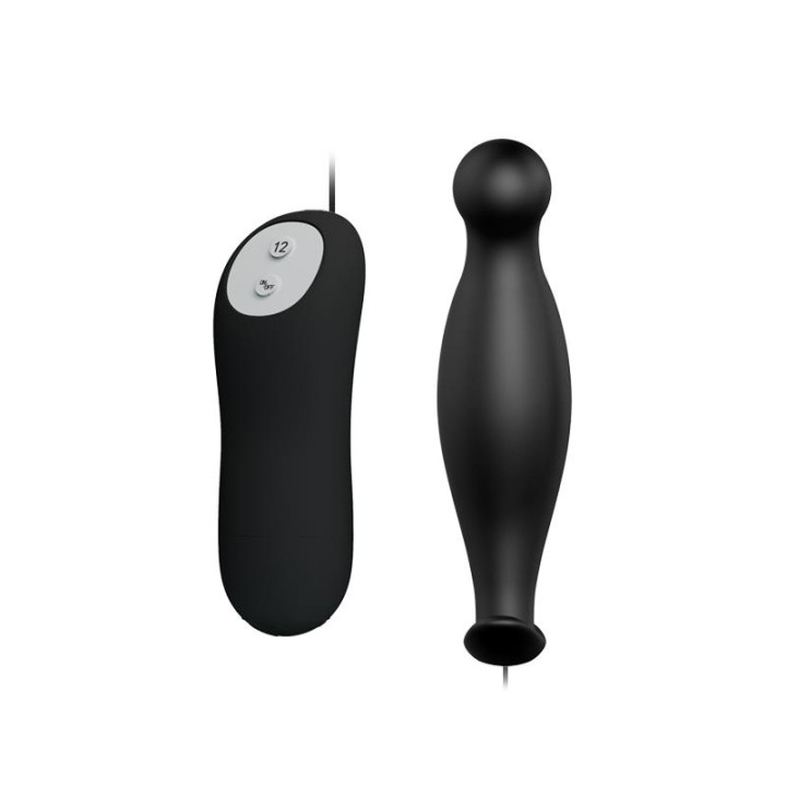 Plug Anal con 12 Patrones de Vibración de Prettylove | VibraZon
