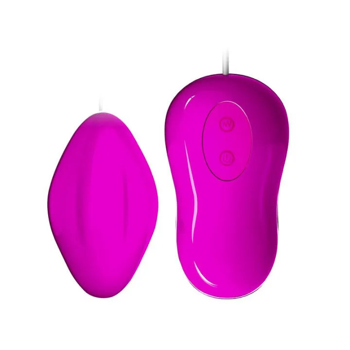 Huevo Vibrador Avery Color Rosa y Blanco de Prettylove
