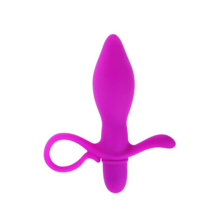 Plug Anal con Vibración Taylor Color Púrpura de Prettylove | VibraZon