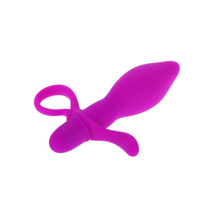 Plug Anal con Vibración Taylor Color Púrpura de Prettylove | VibraZon