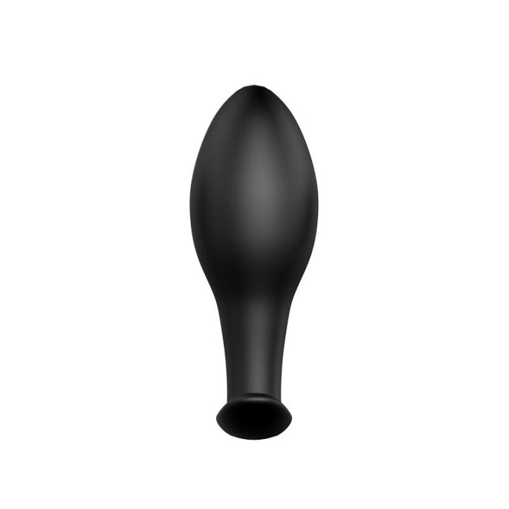 Plug Anal Negro Forma Ancla con Control Remoto de Prettylove | VibraZon