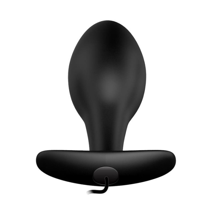 Plug Anal Negro Forma Ancla con Control Remoto de Prettylove | VibraZon