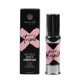 Intensificador del Orgasmo Triple X Unisex de Secret Play | VibraZon