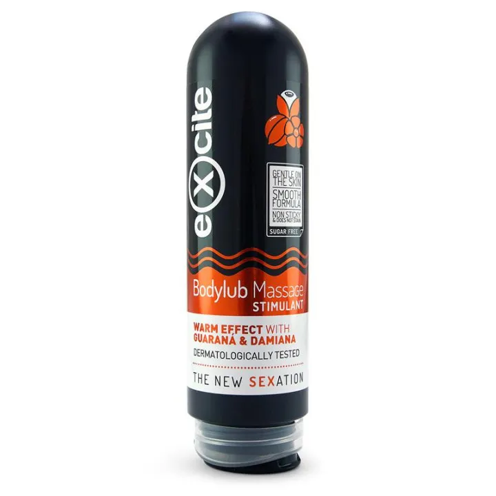 BodyLub Masage Estimulante Damiana y Guarana 200 ml de Excite