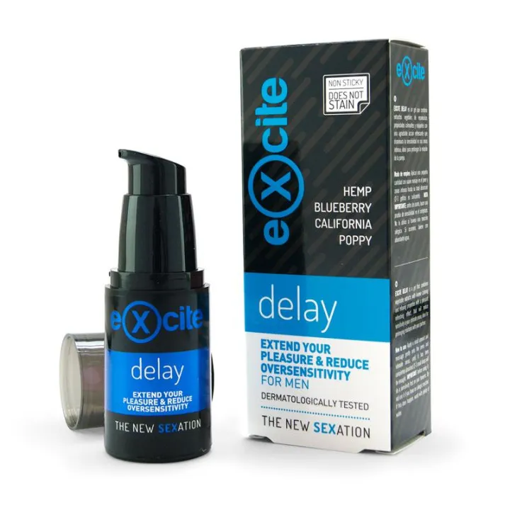 Gel Retardante Man Delay 15 ml de Excite