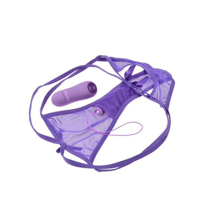 Braguitas con Bala Vibradora Petite Panty Thrill-Her con Control Remoto de Fantasy For Her | VibraZon