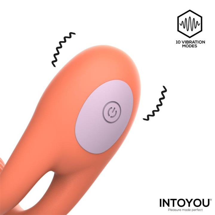 Lovit Vibrador de Pareja Flexible con Control Remote de Intoyou | VibraZon