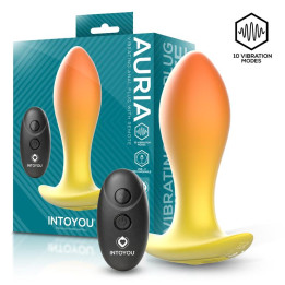Auria Plug Anal con Vibración y Control Remoto USB-C de Intoyou | VibraZon