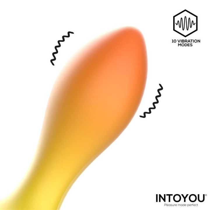 Auria Plug Anal con Vibración y Control Remoto USB-C de Intoyou | VibraZon