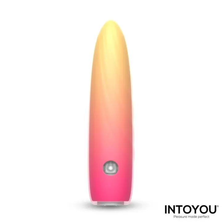 Fiora Bala Vibradora Silicona Doble Capa USB de Intoyou