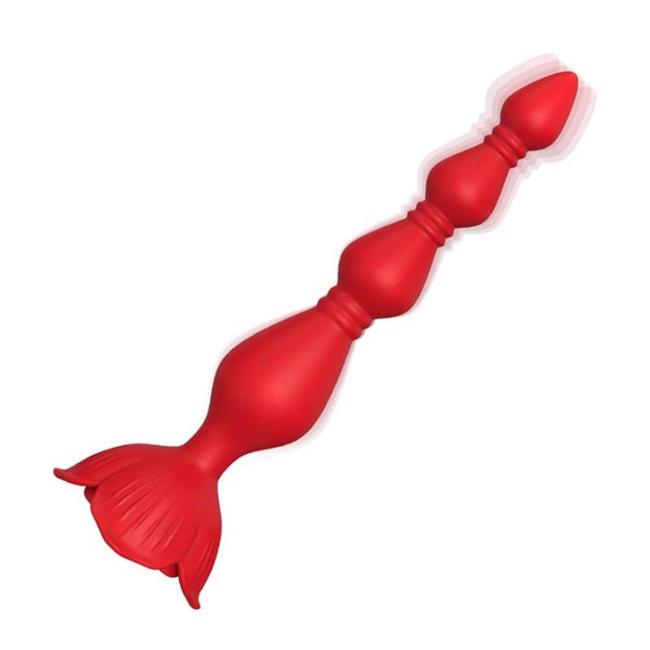 Cadena Anal con Vibración Base de Rosa de Urban Sky | VibraZon
