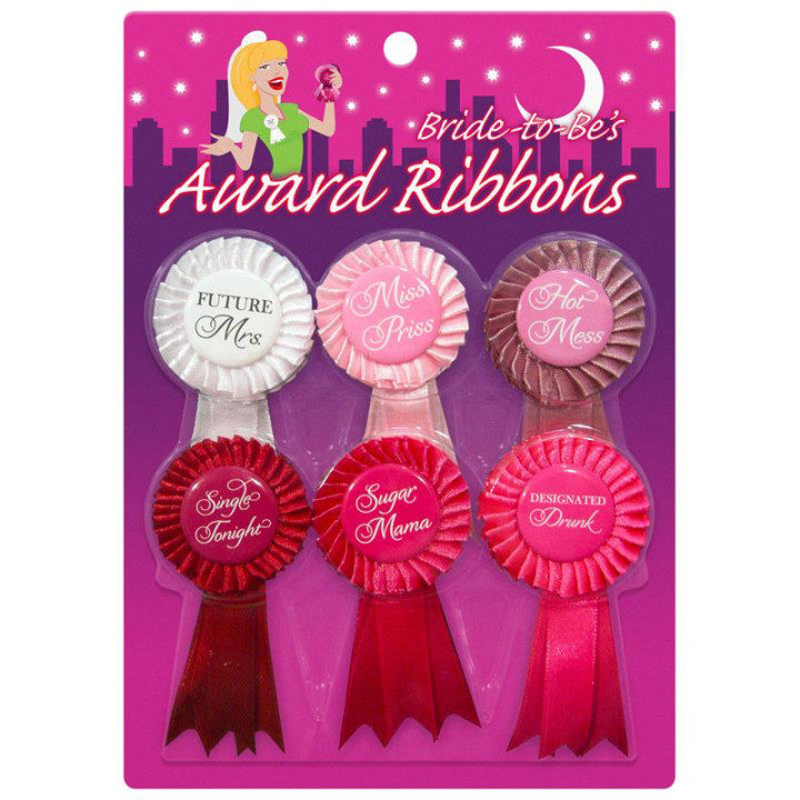Broche Bride To Be Award Ribbons de Kheper Games | VibraZon