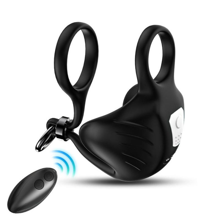 Anillo Vibrador para Pene y Testículos Ajustable de Urban Sky | VibraZon