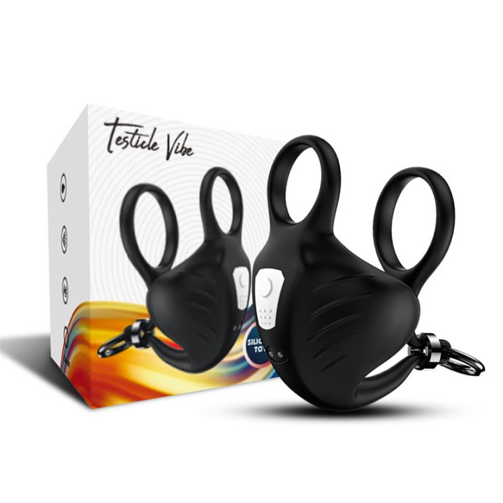 Anillo Vibrador para Pene y Testículos Ajustable de Urban Sky | VibraZon