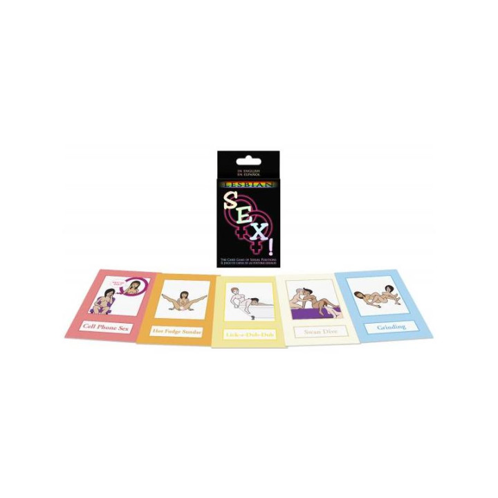 Juego de cartas Lesbian Sex Card Game (EN ES) de Kheper Games | VibraZon