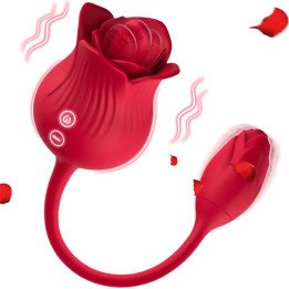 Rosa con Licking y Huevo Vibrador USB de Urban Sky | VibraZon