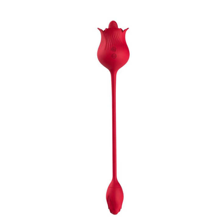 Rosa con Licking y Huevo Vibrador USB de Urban Sky | VibraZon