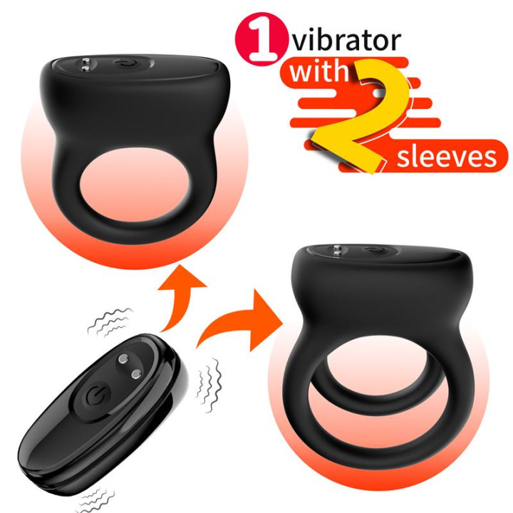Set 2 Anillos para el Pene de Urban Sky | VibraZon