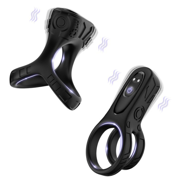 Set 2 Anillos Mecha Lock Essence Ring de Urban Sky | VibraZon