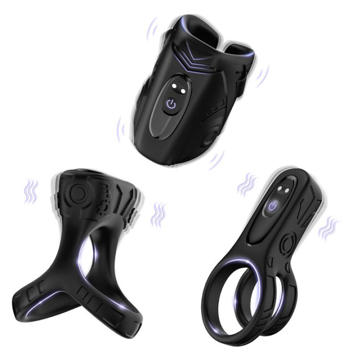 Set de Anillo para el Pene y Masturbador de Urban Sky | VibraZon