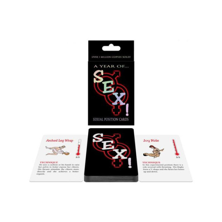 Juego de cartas A Year of Sex Card Game de Kheper Games | VibraZon