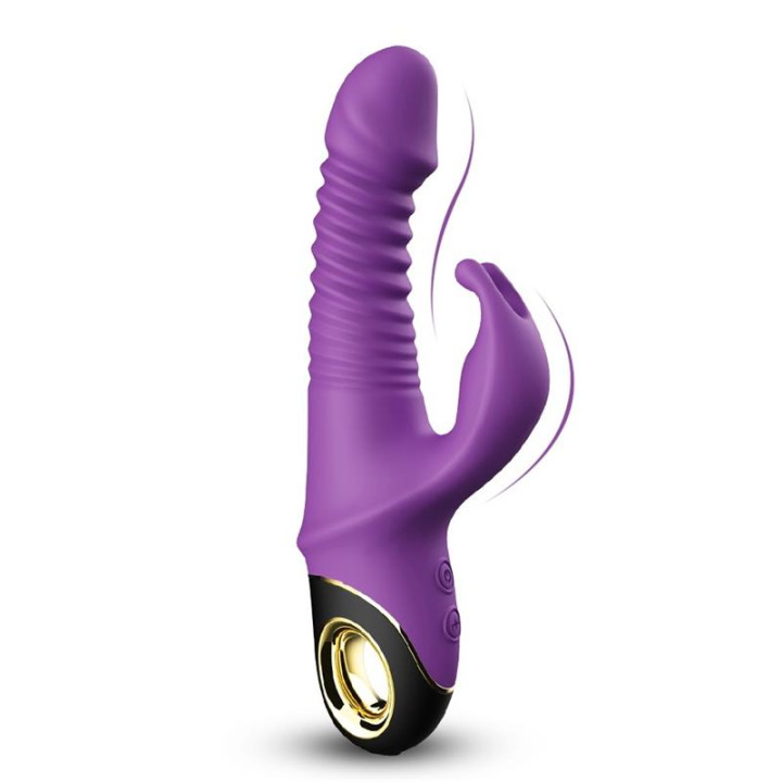 Vibrador con Thrusting y Oscilación 360º Purpura de Urban Sky | VibraZon