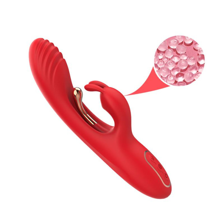 Vibrador Tickler con Rabbit Silicona de Urban Sky | VibraZon