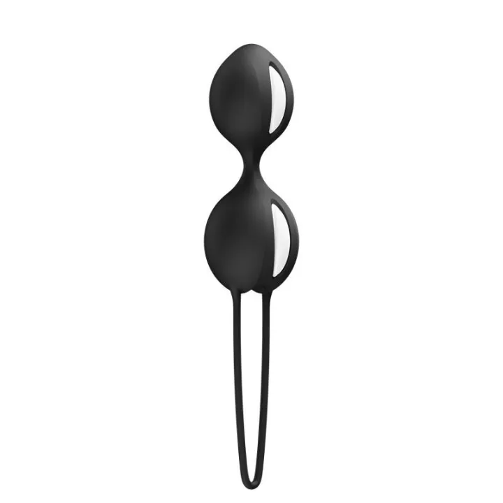 Smartballs Duo Bolas Vaginales Negro de Fun Factory