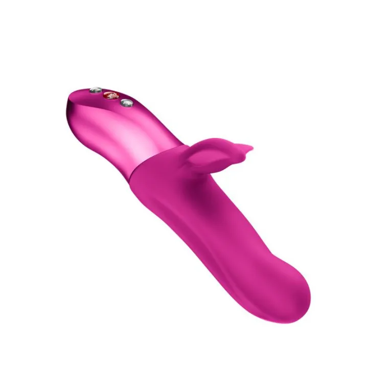 Bi Stronic Fusion Vibrador con Thrusting y Pulsacion Magenta de Fun Factory