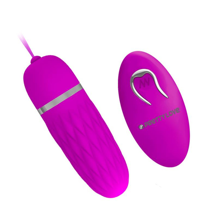 Huevo Vibrador Dawn Color Púrpura de Prettylove | VibraZon